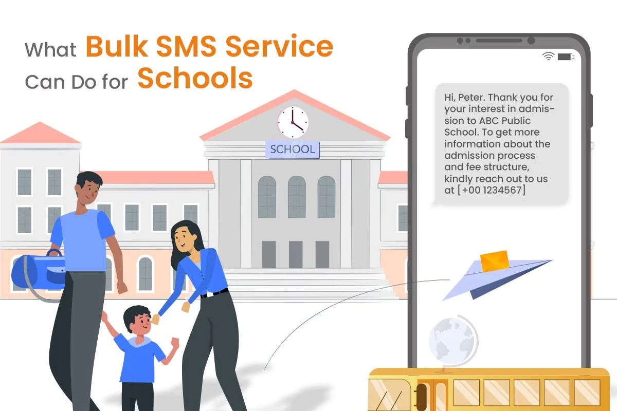 How Bulk SMS Service Can Enhance School Operation