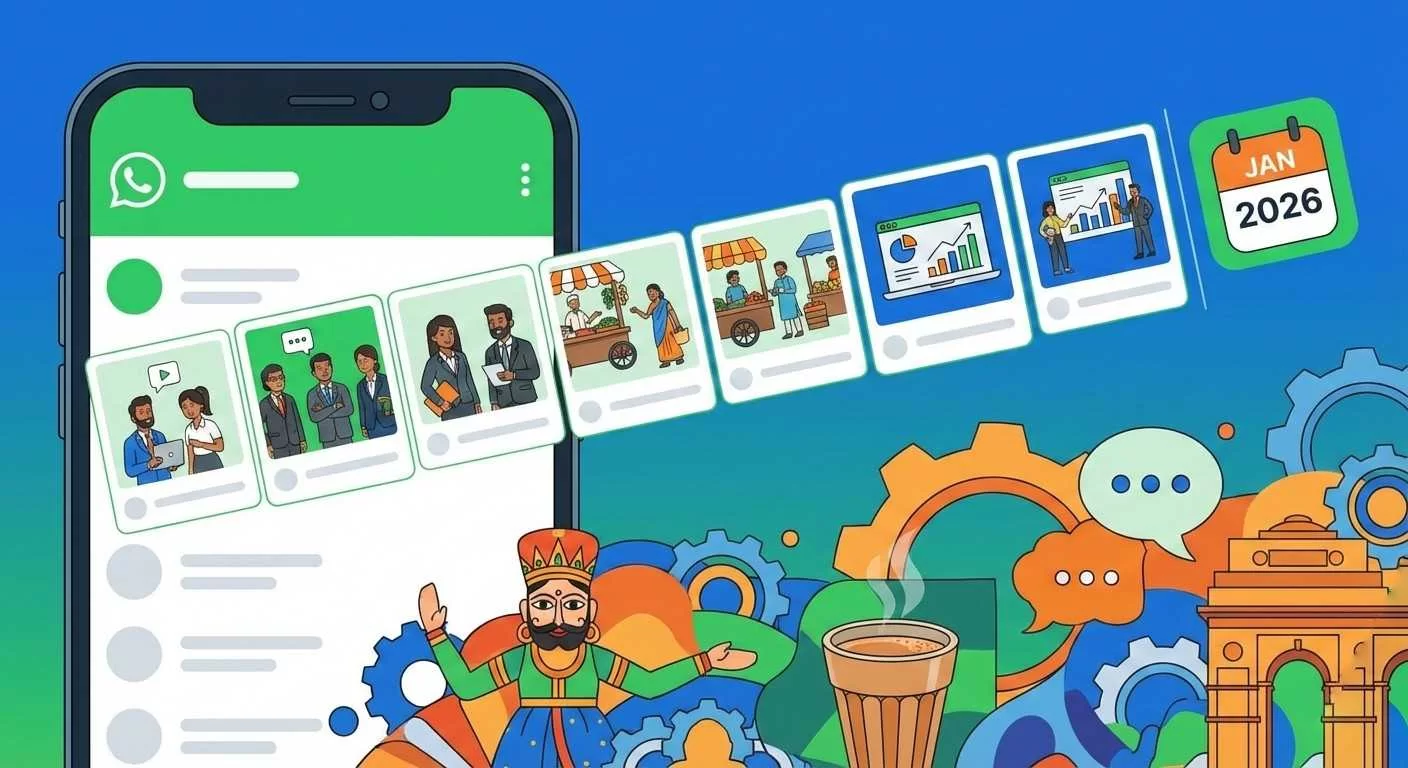 Top 10 WhatsApp Status Updates for Business Storytelling in India (January 2026)
